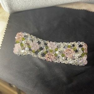Crystal hand made bracelet